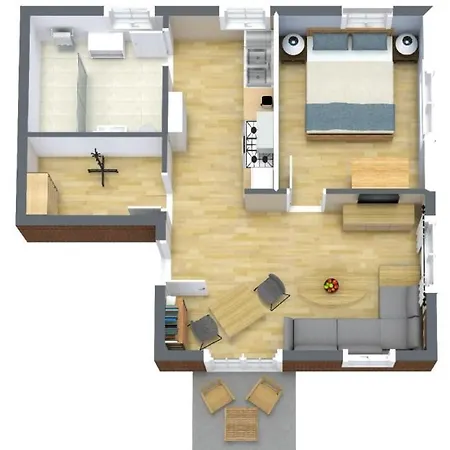 Haus Likedeeler 1 Apartamento